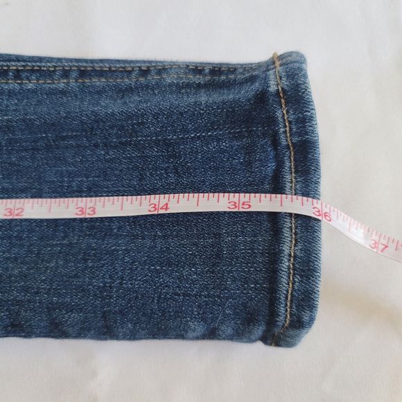 Rag & Bone Women Skinny Jeans Medium Wash Size 24 Preston W1502K520 (28" inseam) - Picture 11 of 14